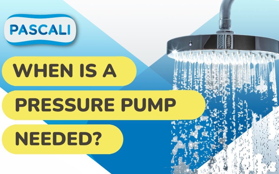 When is a water pressure pump needed? Diagnosing water pressure problems.